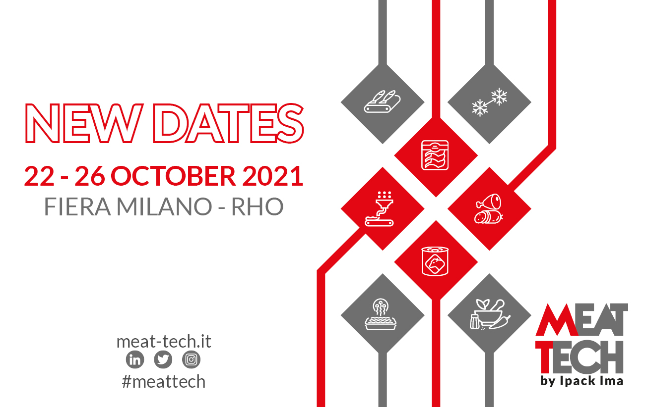 MEAT-TECH cambia data e segue TUTTOFOOD: appuntamento a Ottobre 2021