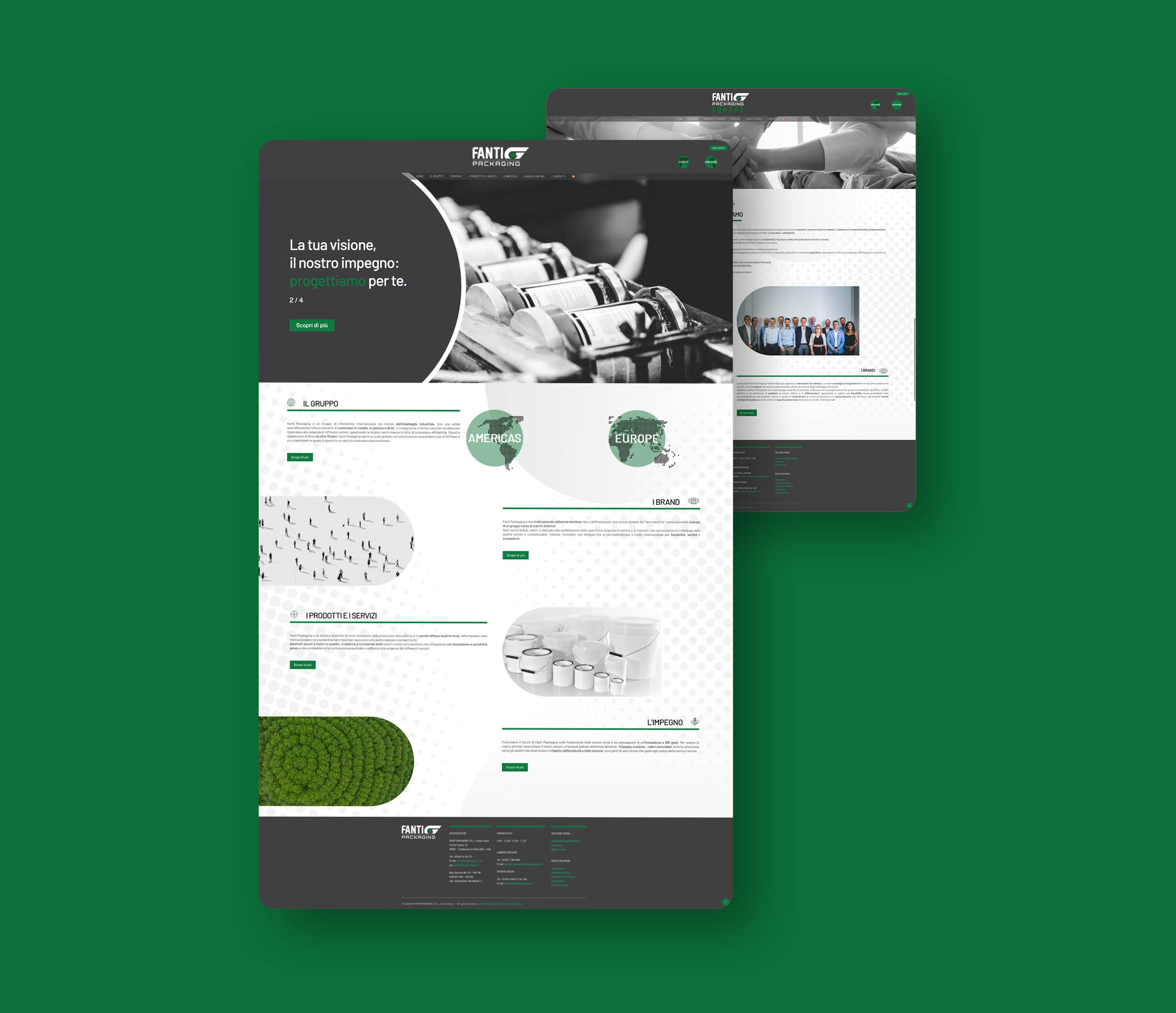 INTONO - PROGETTO Web Fanti packaging